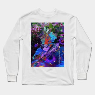 Abstract Butterfly photo collage Long Sleeve T-Shirt